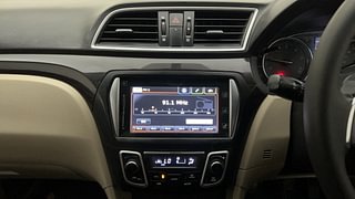 Used 2017 maruti-suzuki Ciaz Alpha 1.3 Diesel Diesel Manual interior MUSIC SYSTEM & AC CONTROL VIEW
