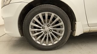 Used 2017 maruti-suzuki Ciaz Alpha 1.3 Diesel Diesel Manual tyres LEFT FRONT TYRE RIM VIEW
