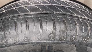 Used 2016 Maruti Suzuki Celerio VXI Petrol Manual tyres LEFT FRONT TYRE TREAD VIEW