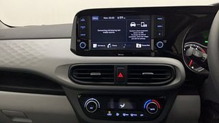 Used 2022 Hyundai Grand i10 Nios Sportz AMT 1.2 Kappa VTVT Petrol Automatic interior MUSIC SYSTEM & AC CONTROL VIEW