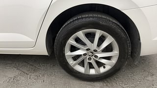 Used 2022 Skoda Slavia Ambition 1.0L TSI MT Petrol Manual tyres LEFT REAR TYRE RIM VIEW