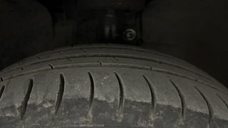 Used 2014 Ford Figo [2010-2015] Duratec Petrol Titanium 1.2 Petrol Manual tyres LEFT FRONT TYRE TREAD VIEW