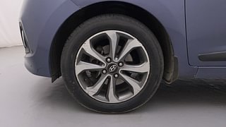 Used 2014 Hyundai Xcent [2014-2017] SX AT (O) Petrol Petrol Automatic tyres LEFT FRONT TYRE RIM VIEW