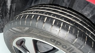 Used 2022 Toyota Glanza V Petrol Manual tyres RIGHT REAR TYRE TREAD VIEW