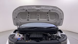 Used 2024 Hyundai Exter SX(O) 1.2 Petrol AMT Petrol Automatic engine ENGINE & BONNET OPEN FRONT VIEW