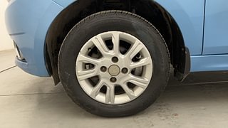 Used 2016 Tata Tiago [2016-2020] XZ CNG (Outside Fitted) Petrol+cng Manual tyres LEFT FRONT TYRE RIM VIEW
