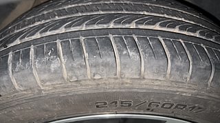 Used 2018 Hyundai Creta [2018-2020] 1.6 SX OPT VTVT Petrol Manual tyres RIGHT REAR TYRE TREAD VIEW