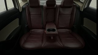 Used 2022 Skoda Slavia Ambition 1.0L TSI MT Petrol Manual interior REAR SEAT CONDITION VIEW