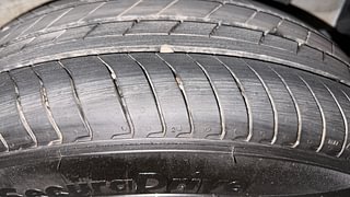 Used 2024 Hyundai Exter SX(O) 1.2 Petrol AMT Petrol Automatic tyres LEFT REAR TYRE TREAD VIEW