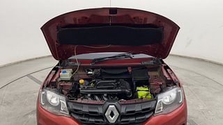 Used 2016 Renault Kwid [2015-2019] RXT Petrol Manual engine ENGINE & BONNET OPEN FRONT VIEW