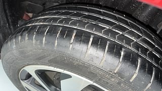Used 2022 Toyota Glanza V Petrol Manual tyres LEFT REAR TYRE TREAD VIEW