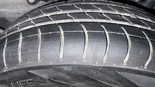 Used 2021 Tata Tiago Revotron XT Petrol Manual tyres LEFT REAR TYRE TREAD VIEW