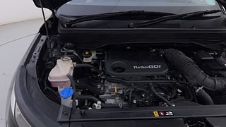 Used 2022 Hyundai Venue S (O) 1.0 Turbo iMT Petrol Manual engine ENGINE RIGHT SIDE HINGE & APRON VIEW
