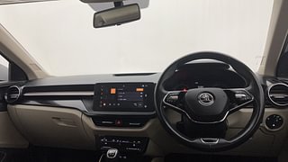 Used 2022 Skoda Slavia Ambition 1.0L TSI MT Petrol Manual interior DASHBOARD VIEW