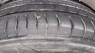 Used 2020 Hyundai New Santro 1.1 Sportz AMT Petrol Automatic tyres LEFT FRONT TYRE TREAD VIEW