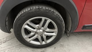Used 2020 Renault Triber RXZ Petrol Manual tyres LEFT FRONT TYRE RIM VIEW