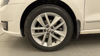 Used 2021 Skoda Rapid New [2020-2022] Style Petrol Petrol Manual tyres LEFT FRONT TYRE RIM VIEW