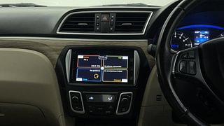 Used 2020 Maruti Suzuki Ciaz Alpha AT Petrol Petrol Automatic interior MUSIC SYSTEM & AC CONTROL VIEW