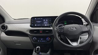 Used 2022 Hyundai Grand i10 Nios Sportz AMT 1.2 Kappa VTVT Petrol Automatic interior DASHBOARD VIEW