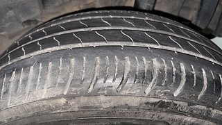 Used 2023 Tata Tigor XZ+ Leatherette Pack CNG Petrol+cng Manual tyres LEFT REAR TYRE TREAD VIEW