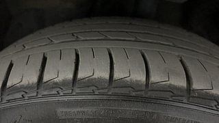 Used 2021 MG Motors Hector Plus Sharp 2.0 Diesel Turbo MT 6-STR Diesel Manual tyres LEFT FRONT TYRE TREAD VIEW