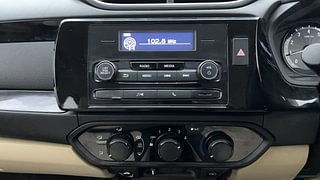Used 2018 honda Amaze 1.2 S CVT i-VTEC Petrol Automatic interior MUSIC SYSTEM & AC CONTROL VIEW