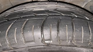 Used 2021 Hyundai Creta SX OPT Turbo DCT Dual Tone Petrol Petrol Automatic tyres RIGHT FRONT TYRE TREAD VIEW