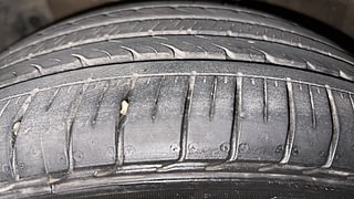 Used 2022 Maruti Suzuki Ciaz Alpha Petrol Petrol Manual tyres LEFT FRONT TYRE TREAD VIEW