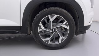 Used 2023 Hyundai Creta SX OPT Turbo DCT Petrol Petrol Automatic tyres RIGHT FRONT TYRE RIM VIEW