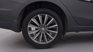 Used 2022 Maruti Suzuki Ciaz Alpha Petrol Petrol Manual tyres RIGHT REAR TYRE RIM VIEW