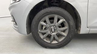 Used 2018 Hyundai Elite i20 [2018-2020] Asta 1.2 Petrol Manual tyres LEFT FRONT TYRE RIM VIEW