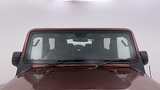 Used 2021 mahindra Thar LX 4 STR Hard Top Petrol AT 4WD Petrol Automatic exterior FRONT WINDSHIELD VIEW