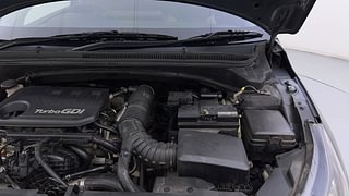 Used 2021 Hyundai New i20 Sportz 1.0 Turbo IMT Petrol Manual engine ENGINE LEFT SIDE HINGE & APRON VIEW