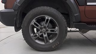 Used 2021 mahindra Thar LX 4 STR Hard Top Petrol AT 4WD Petrol Automatic tyres RIGHT REAR TYRE RIM VIEW