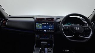 Used 2021 Hyundai Creta SX OPT Turbo DCT Dual Tone Petrol Petrol Automatic interior DASHBOARD VIEW