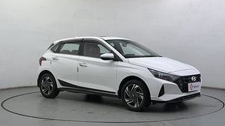 Used 2023 Hyundai New i20 Asta (O) 1.2 MT Petrol Manual exterior RIGHT FRONT CORNER VIEW