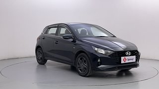 Used 2021 Hyundai New i20 Sportz 1.0 Turbo IMT Petrol Manual exterior RIGHT FRONT CORNER VIEW