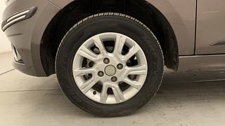 Used 2019 Tata Tiago [2016-2020] Revotron XZ Petrol Manual tyres LEFT FRONT TYRE RIM VIEW