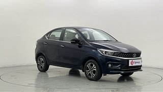 Used 2023 Tata Tigor XZ+ Leatherette Pack CNG Petrol+cng Manual exterior RIGHT FRONT CORNER VIEW