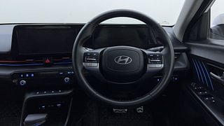 Used 2023 Hyundai Verna SX (O) 1.5 Turbo Petrol DCT Petrol Automatic interior STEERING VIEW