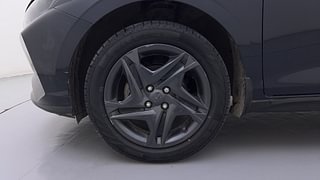 Used 2021 Hyundai New i20 Sportz 1.0 Turbo IMT Petrol Manual tyres LEFT FRONT TYRE RIM VIEW