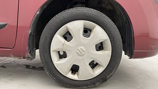 Used 2012 Maruti Suzuki Wagon R 1.0 [2010-2019] VXi Petrol Manual tyres RIGHT FRONT TYRE RIM VIEW