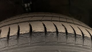Used 2020 Hyundai New Santro 1.1 Sportz CNG Petrol+cng Manual tyres RIGHT FRONT TYRE TREAD VIEW