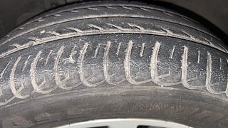 Used 2016 Tata Tiago [2016-2020] Revotorq XZ Diesel Manual tyres LEFT FRONT TYRE TREAD VIEW