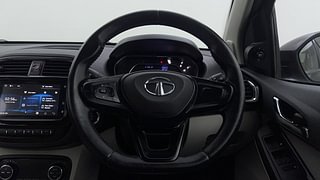 Used 2023 Tata Tigor XZ+ Leatherette Pack CNG Petrol+cng Manual interior STEERING VIEW