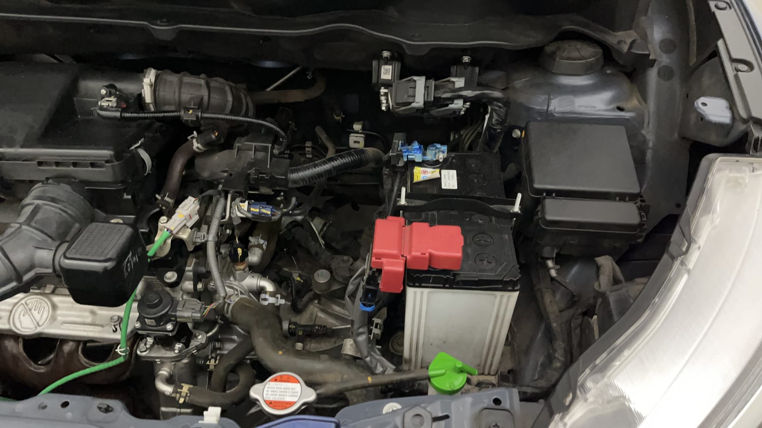 New Toyota Rumion engine ENGINE LEFT SIDE VIEW