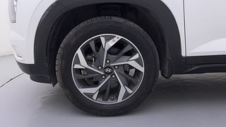 Used 2023 Hyundai Creta SX OPT Turbo DCT Petrol Petrol Automatic tyres LEFT FRONT TYRE RIM VIEW