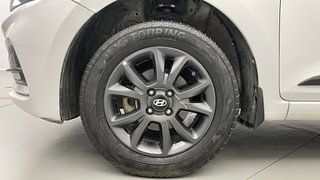 Used 2018 Hyundai Elite i20 [2014-2018] Asta 1.2 Petrol Manual tyres LEFT FRONT TYRE RIM VIEW