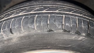 Used 2020 Hyundai Xcent SX Petrol Manual tyres LEFT FRONT TYRE TREAD VIEW