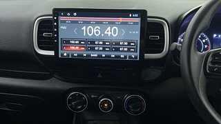 Used 2021 Hyundai Venue [2019-2021] S 1.0 Turbo DCT Petrol Automatic interior MUSIC SYSTEM & AC CONTROL VIEW